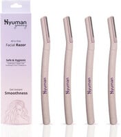 Hyuman Eyebrow & Facial Razor for Women|Chin, Upperlip, Sideburns, Forehead | Re...