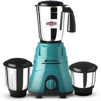 Sansui Plus 500 W Juicer Mixer Grinder  (Allure Plus | 3 Jars | Black, Blue)...