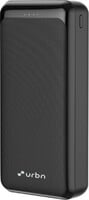 URBN 20000 mAh 22.5 W Power Bank  (Black, Lithium Polymer, for Earbuds, Mobile...