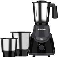 Crompton DS 500 W Mixer Grinder  (ACGM-DS500W3J BLK | 3 Jars | Black & Grey)...