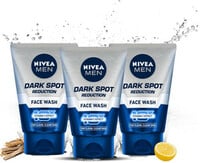 Nivea Men Dark Spot Reduction Combo with 10X Vitamin C Effect, Licorice, Face Wa...