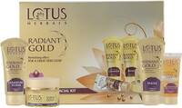 LOTUS HERBALS RADIANT GOLD Cellular Glow Salon Grade FACIAL KIT  (170 g)...