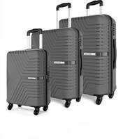 Safari Hard Body Set of 3 Luggage 4 Wheels - Magnum Zeno 3 (Small 55cm | Medium...