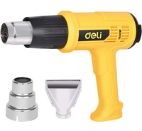 Deli DL5200 1800W Heat Gun with 2 Temperature Setting 220-240V~50/60Hz Rated Vol...