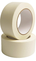 AIPL Masking Tape - 20 Meter Length 48 MM / 2" Inch - 2 Rolls Per Pack - Easy Te...