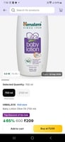 HIMALAYA BABY LOTION 700 ml AT 209