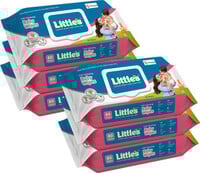 Little's Soft Cleansing Baby Wipes with Aloe Vera, Jojoba Oil and Vitamin E  (...
