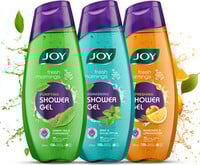 Joy Fresh Morning Purifying+Awakening+Refreshing Shower Gel Body Wash  (3 x 25...