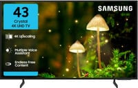Samsung Crystal 4K Infinity Vision 108 cm (43 inch) Ultra HD (4K) LED Smart Tize...