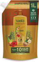 Dabur Ayurvedic Shampoo Refill Pouch | Up to 100% Damage Protection  (1000 ml)...
