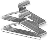 tenco Stainless Ultra & Durable Cloth Hanger Color Steel Dress Pack of 12 Hanger...
