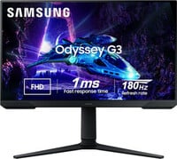 Samsung Odyssey G3 60.96 cm (24 inch) Full HD LED Backlit VA Panel with DP, HDMI...
