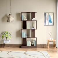 GODREJ INTERIO EWA Engineered Wood Book Shelf, 1-Year Warranty, Brown, Particle ...