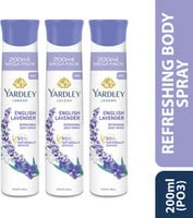 Yardley London English Lavender Refreshing Body Spray 200ml Deodorant Spray  -  ...