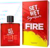 SET WET Signature Eau de Parfum Fire 100 ml Eau de Parfum  -  100 ml  (For Men...