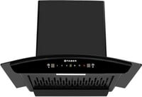 FABER HOOD SYDNEY IN HC SC FL 60 Auto Clean Curved Glass | Touch & Gesture Contr...