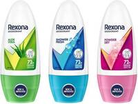 Rexona Aloe Vera, Shower Fresh, Powder Dry Underarm Roll On Deodorant Deodorant ...