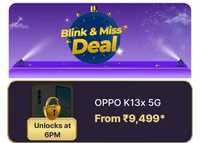BLINK & MISS SALE 6PM - OPPO K13X 5G