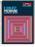 LUXOR 20703Exercise book 6 Sub,300 Pg,18cm*24cm Regular Notebook Ruled 300 Pages...