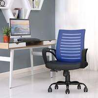 CELLBELL Desire C104 Mid Back Comfortable Fabric Office Executive Chair  (Blue...