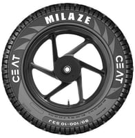 CEAT 105918 Milaze TL 53J SW 90/100-10 Front & Rear Two Wheeler Tyre on Flipkart...