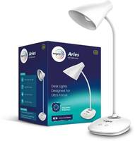 Wipro Aries 6W Rechargeable LED with 3 grade dimming|Touch control|Upto 5 Hrs ba...