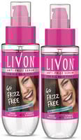 LIVON Hair Serum For Smooth, Frizz free & Glossy Hair  (200 ml)