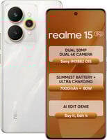 realme 15 5G (Flowing Silver, 128 GB)  (8 GB RAM)