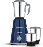 BAJAJ GX 1 500 W Juicer Mixer Grinder  (410570 | 3 Jars | Blue)