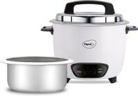 Pigeon joy (with ss lid) - 1.8 l (single pot) Electric Rice Cooker with Steaming...