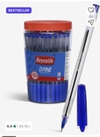 Reynolds DFine Ball Pen 70 pcs on Flipkart
https://dl.flipkart.com/s/0z5iAWNNNN...