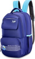 SKYBAGS Large 42 L Backpack Bussin Blue 42L School Backpack for Boys & Girls wi...