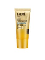 Buy Lakme Sunscreen Gel SPF 50 PA+++ With Niacinamide, Water Light, No White Cas...