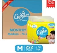 UP TO 69% OFF - Cuddles Super Pants Baby Diapers
