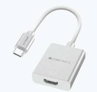 ZEBRONICS TA150H Type C to HDMI converter, HDMI 4K, Compatible with MacBook, Lap...