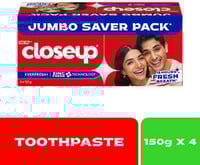 min 50 % off Tooth pastes