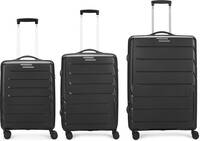 ARISTOCRAT Hard Body Set of 3 Luggage 8 Wheels - CHROMA 8W(N) STR. CB+MD+LG 360...