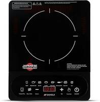 Sansui 2000 W Induction Cooktop Touch Panel  (Black, Smart chef plus-2000)...