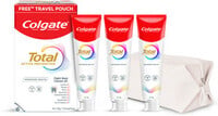 Colgate Total Advanced Health Toothpaste 450g and Travel Pouch Toothpaste  (45...