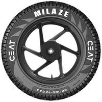 CEAT 105918 Milaze TL 53J SW 90/100-10 Front & Rear Two Wheeler Tyre  (Street,...