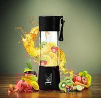 Radhe Electric Fruit Juicer Maker USB Rechargeable Mini Juicer Mixer GrinderXS14...