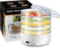 Ultrazon Food Dehydrator with 5 Stackable Tray Fruit Dryer Machine 220 W Food Pr...