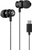 ZEBRONICS Zeb-Buds C10, with In-Line Mic, Type-C, 10mm Drivers, Deep Bass, Metal...