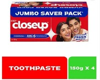 Closeup Long lasting 18 Hours Fresh Breath & White Teeth Toothpaste (600 g, Pack...