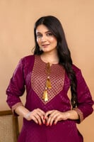 Tibra Attire Women Embroidered Straight Kurta - Buy Tibra Attire Women Embroider...