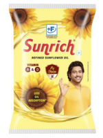 Grocery Sunrich Refined Sunflower Oil 800g and other items [location specific]...