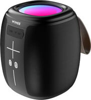 WINGS Upbeat 301 RGB, BT 5.2 wireless upto 12Hrs PT & MIC 10 W Bluetooth Speaker...