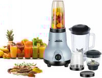 ACTIVA 4 Jars 500 W Juicer Mixer Grinder  (Easy Mix Nutri | 4 Jars | BLACK AND...