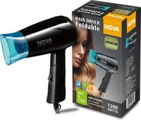 NOVA NHP 8100/05 Hair Dryer  (1200 W, Black, Blue)