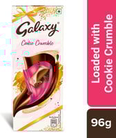 Flipkart Minutes-GALAXY cookie crumble milk chocolate bar loaded with cookie pie...